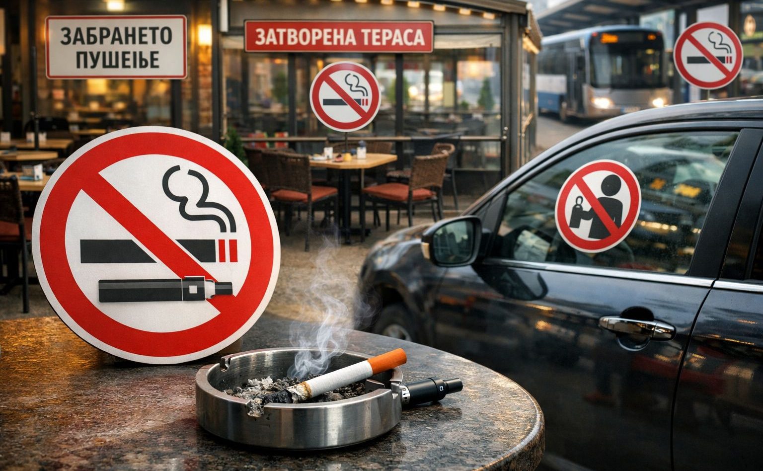 Драстично построг антипушачки закон: Како Македонија го менува односот кон пушењето