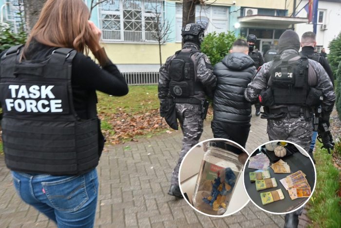 Акција на Task Force низ Македонија: Прегледани 197 возила, приведени 13 лица, запленети дрога и пиштол „Глок 17“